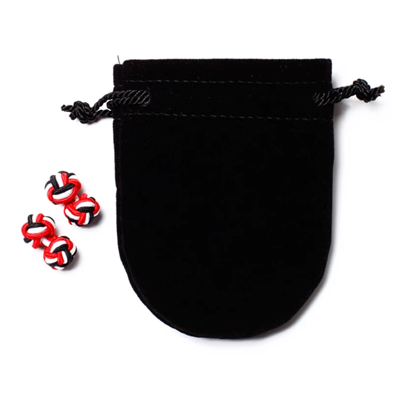 

Black Velvet Drawstring Pouches Jewelry Gift Bag with String