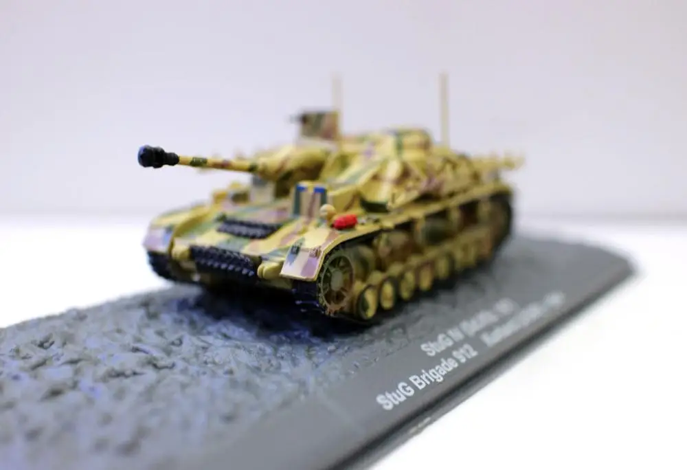 NEW 1/72 DeAgostini StuG IV (Sd.Kfz.167) Brigade 912 KURLAND(USSR) 1944 Military Tank Diecast Model for Collection