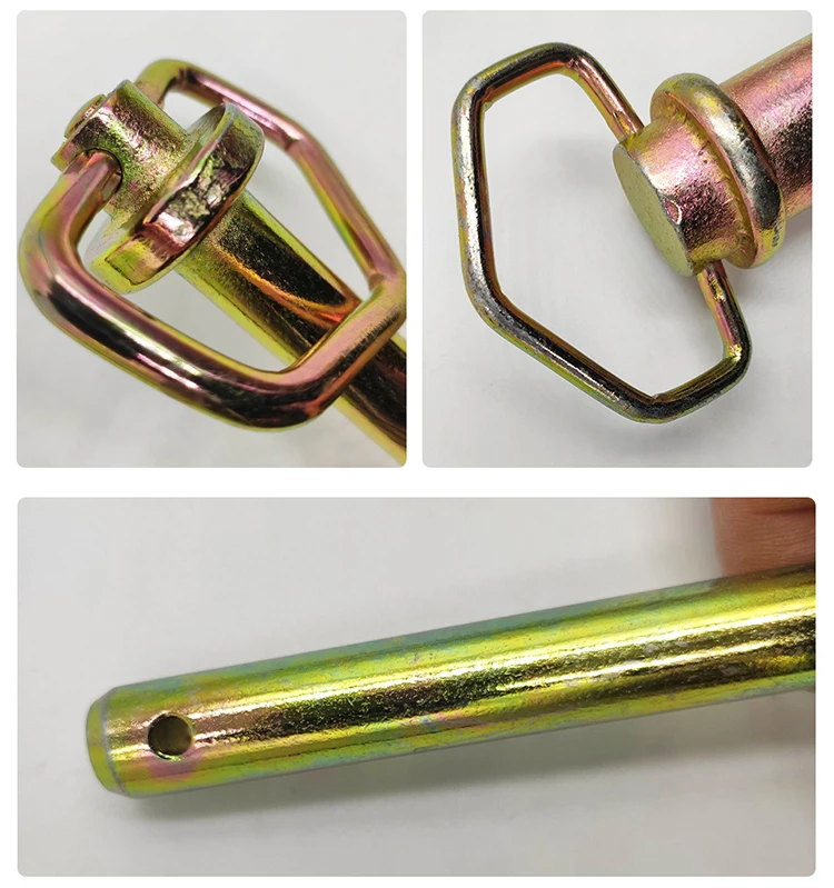 Anhängerkupplungsstift/Clip-Zubehör für Traktoren, Anhängerkupplungsstift mit Drehgriff, Heftungsstift mit Clip-Zubehör für Traktoren – Detail 9