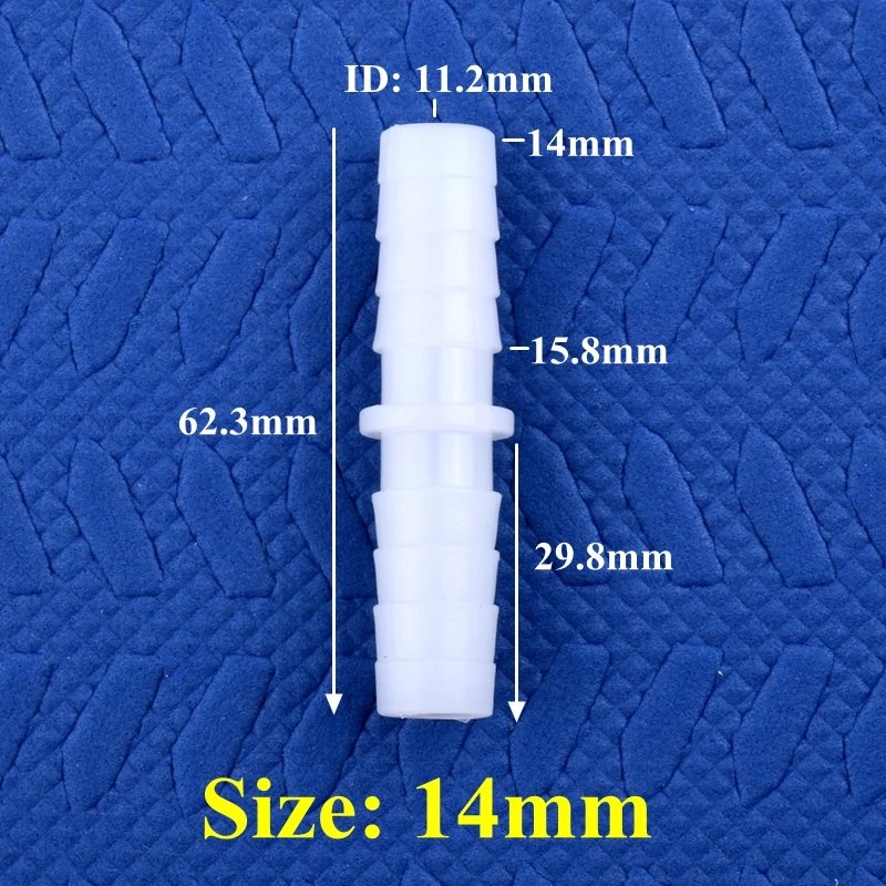 5 ~ 200 stücke 4 ~ 14mm Lebensmittel Grade Kunststoff Gleichen Durchmesser Direkt Anschlüsse Aquarium Aquarium Luftpumpe schlauch Pagode Joint Wasser Rohr Armaturen