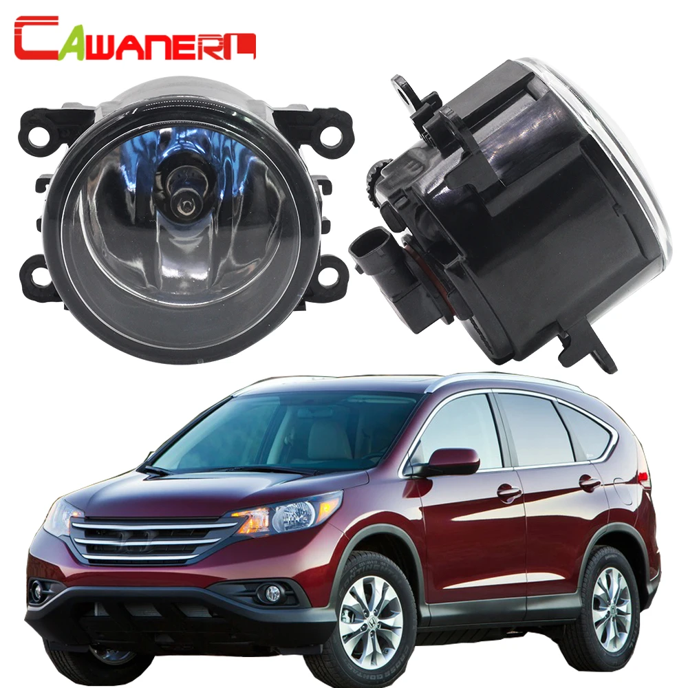 

Cawanerl 2 X H11 100W Car Halogen Bulb Fog Light DRL Daytime Running Lamp 12V Accessories For Honda CR-V CRV 2.4L L4 2012-2014