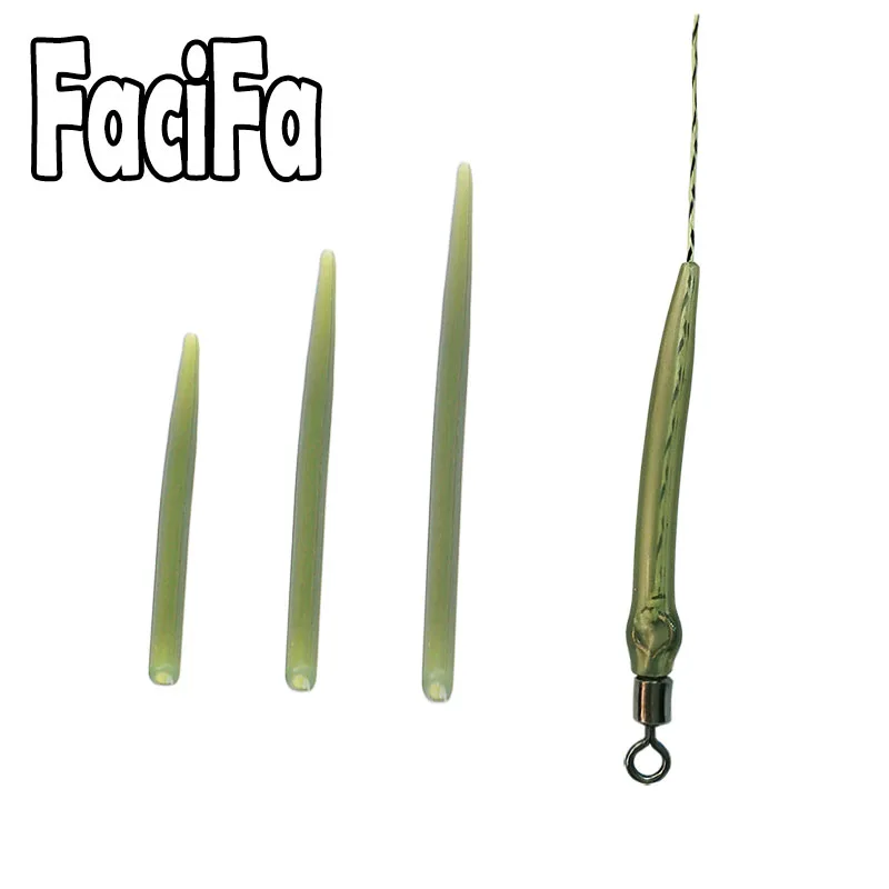 Karpfen Angeln Zubehör Anti Tangle Sleeves Linie Aligner Haken Hülse Schwanz für Karpfen Angeln Rig Haar Ronnie Rig Terminal Tackle – Detail 2