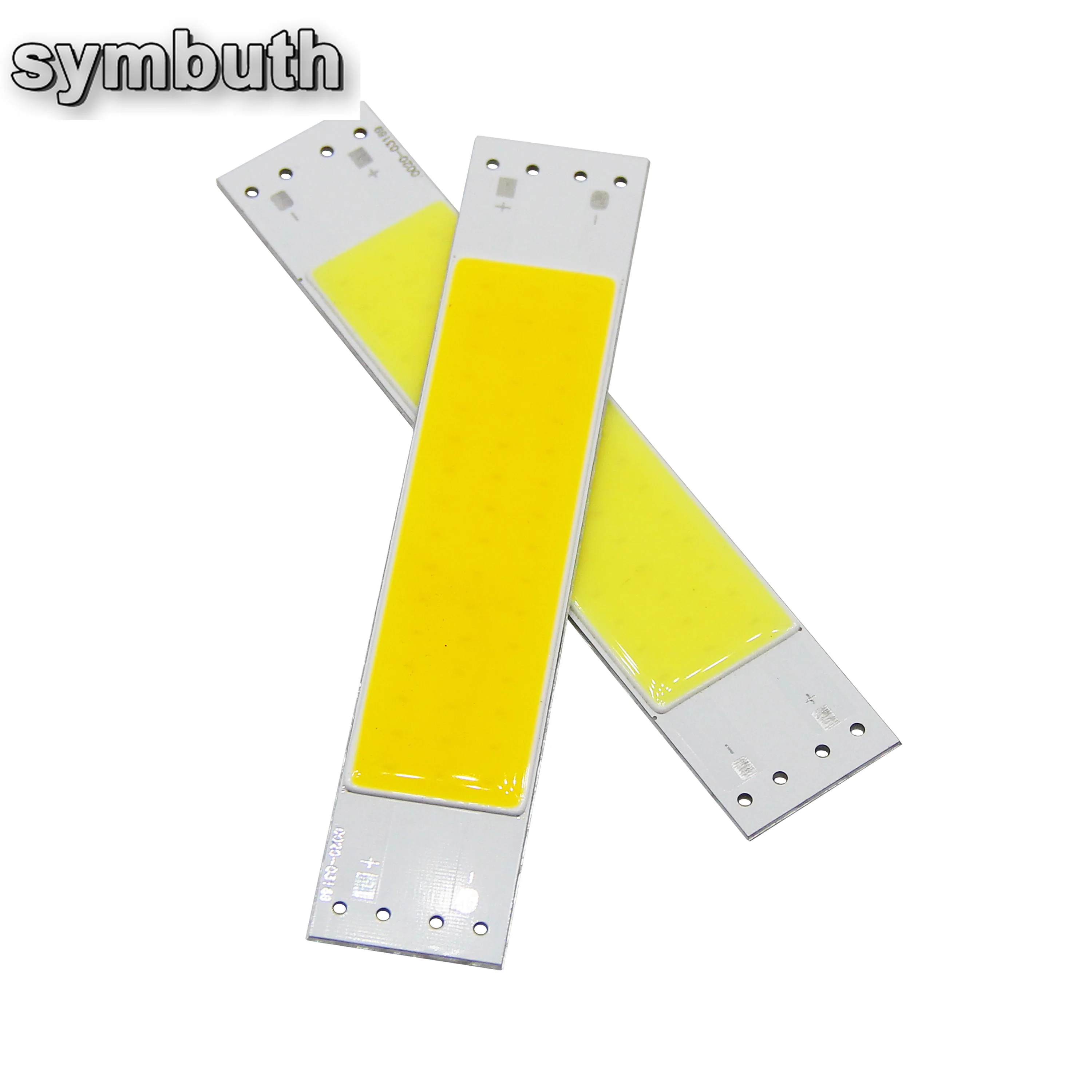 

Модуль SYMBUTH постоянного тока 9 В COB, жесткая полоса, светодиодная лампа, источник светильник 10x2 см 5 Вт для настольного стола, лампа «сделай сам» с теплым и холодным белым светом