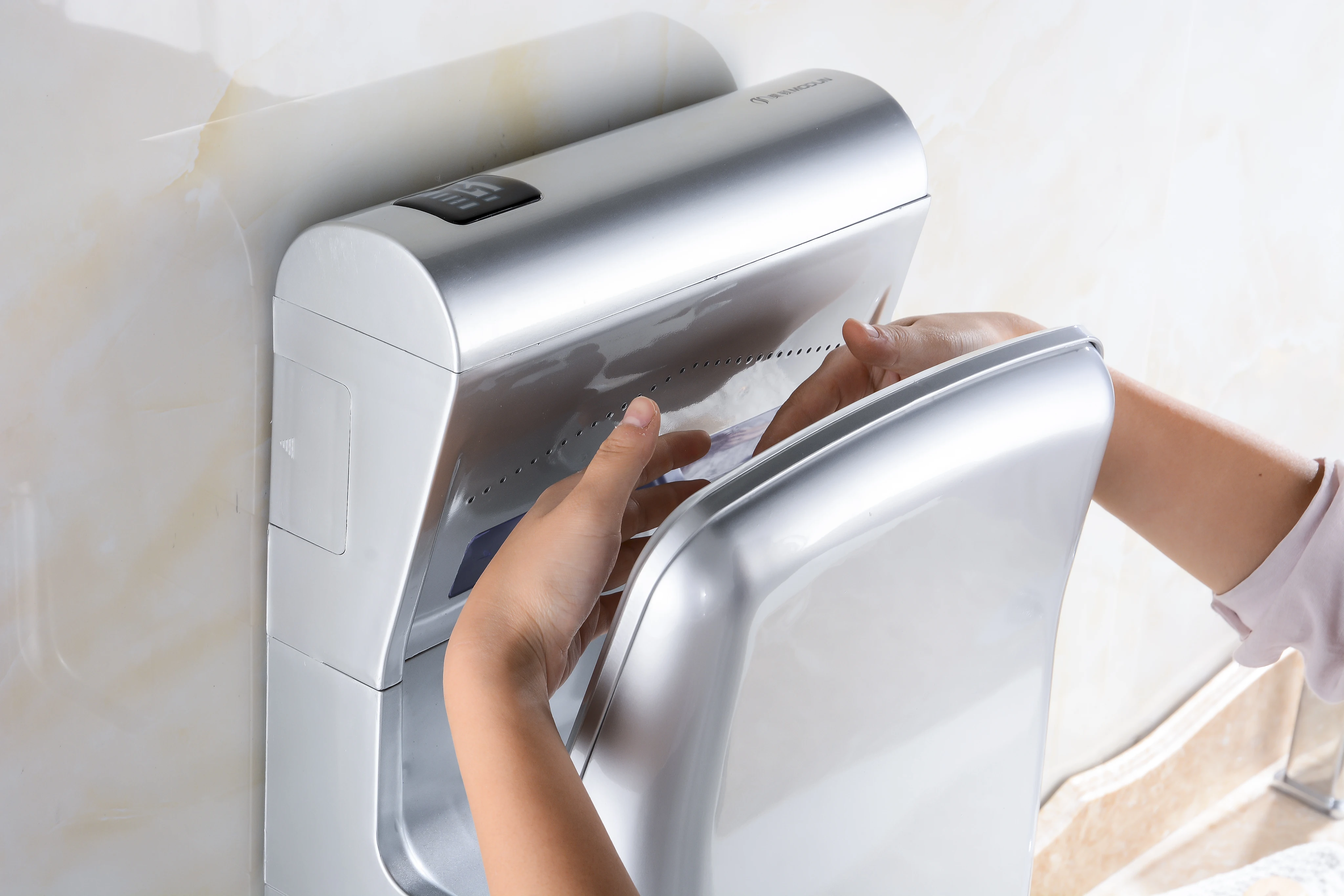 

Electronic automatic jet air hand dryer easy install ABS bathroom hand dryer