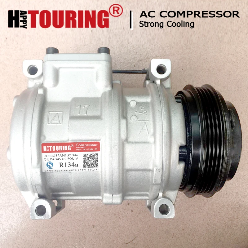 10pa17c compressor For MERCEDES W210 S210  IVECO Daily LANCIA 447220-7290 4472207850 504277234 504014391 504277234 504384698