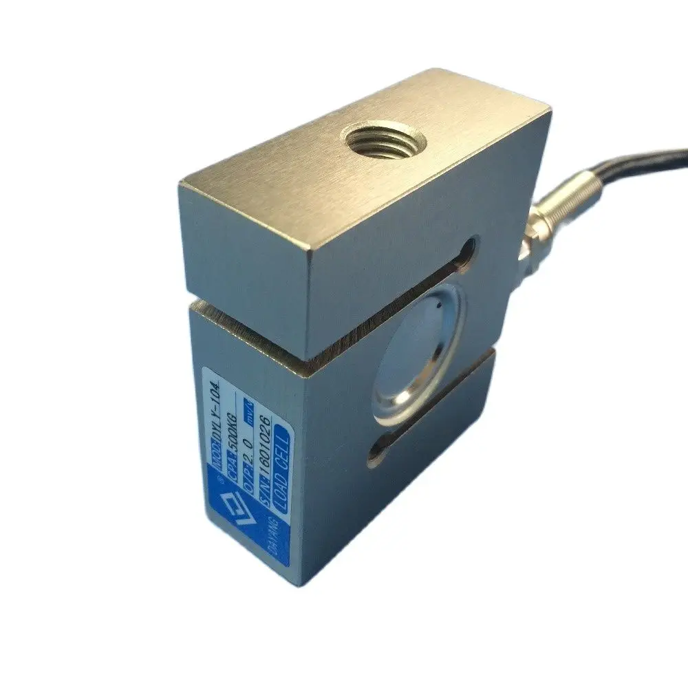 

CALT S type load cell 300kg 500kg 1T 2T 5T Force Measuring Weight Sensor DYLY-104