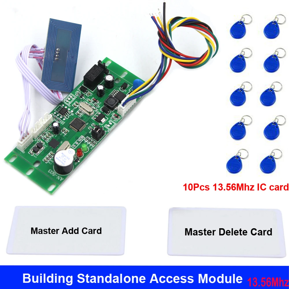 Módulo de intercomunicación de construcción de placa de sistema de Control de acceso de proximidad IC de 13,56 Mhz módulo de Control de acceso