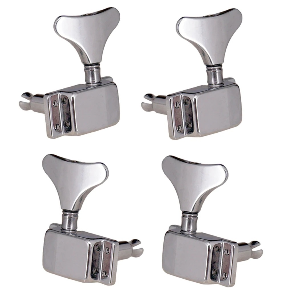 4pcs Bass Tuners Tuning Pegs Machine Heads For Electric Guitar Bass Parts Accessories