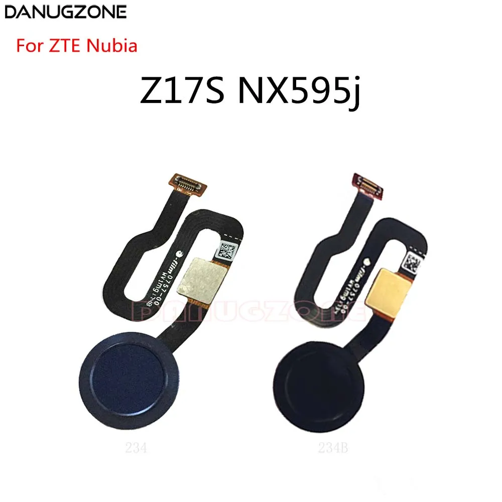 

FingerPrint Sensor Button Touch ID Scanner Key Flex Cable For ZTE Nubia Z17S NX595j