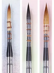 ArtSecret High Grade 871 872 881 Collapsible Art Painting Series Anti-Drop Hair Watercolor Acrylic Artist Brush Wooden Handle