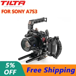 Tilta Sony A7S3  A7SIII  Camera Cage Full Cage / Half Cage Protect case Side Handle Lightweight Black Cage for SONY A7S3 Camera