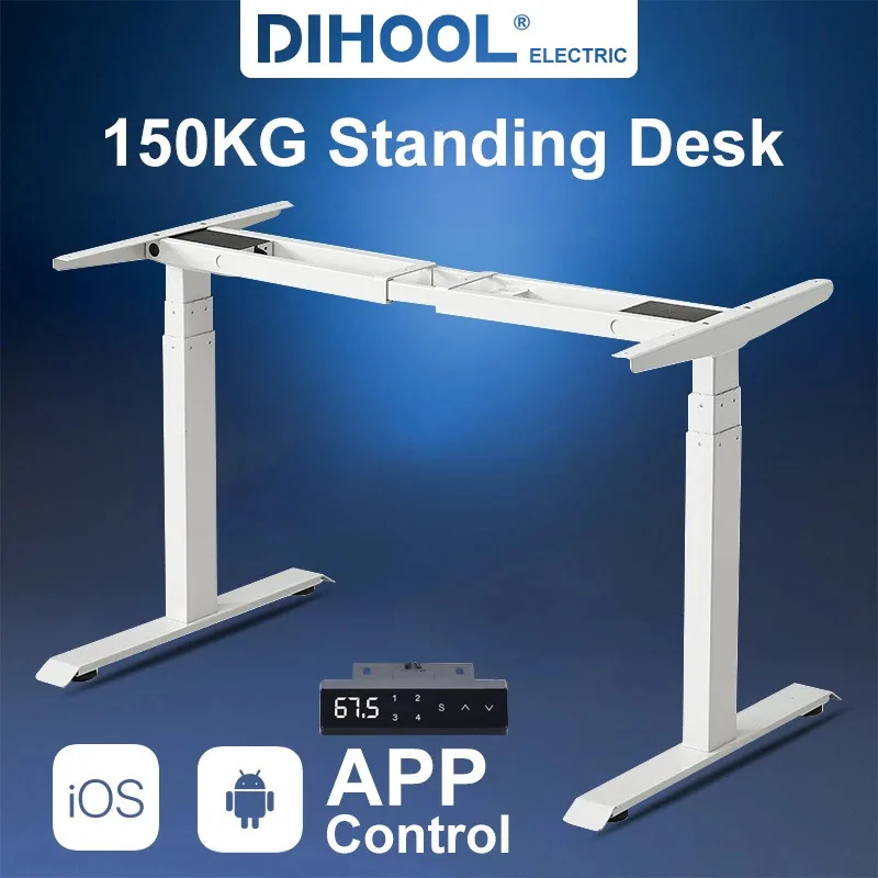 Adjustable Standing Desk Electric Lifting Table Height Adjustable Computer Stand Up Desk Stand Legs Controller Lift Column