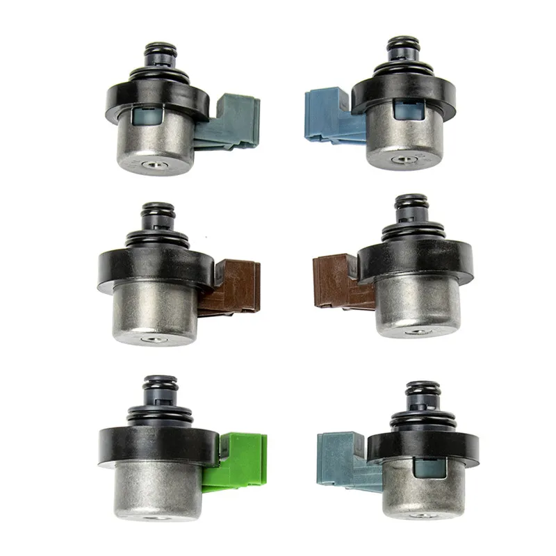 6PCS Refurbished 4EAT Automatic Transmission Shift Solenoid for Subaru forester Outback OEM # 31939AA191 31939AA130 31939AA190