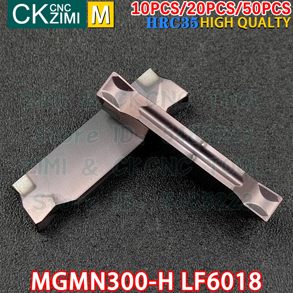 MGMN300-H LF6018 MGMN 300 H LF6018 Carbide Inserts Cutting grooving Insert tool CNC Metal lathe Turning Tool For Stainless Steel