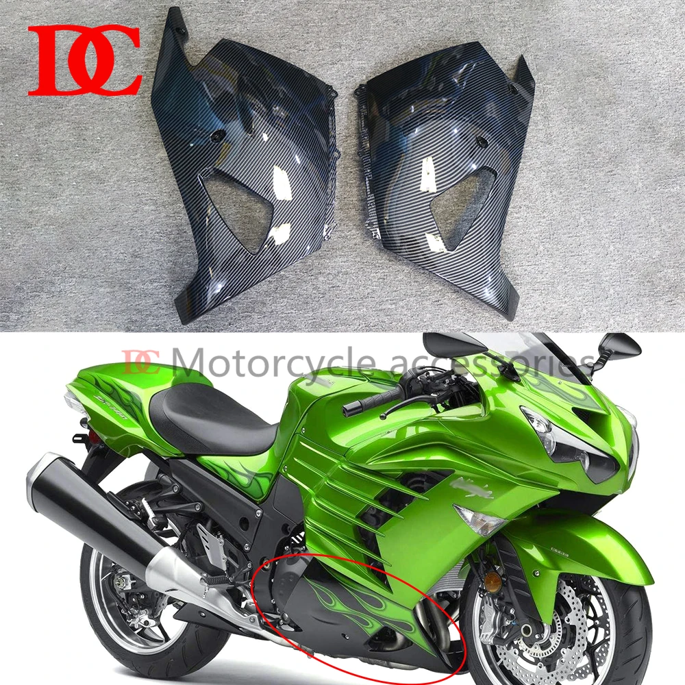 

Kawasaki ZX-14R ZZR 1400 ZX14R 2006-2011 2012-2019 Pan Belly Panel Lower Bottom Fairing Lower Splash Stone Protective Shell