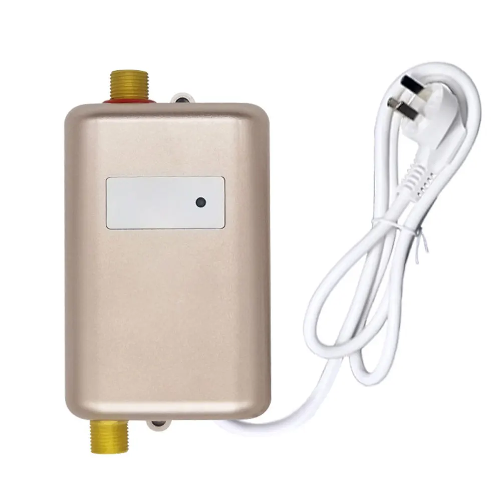 Scaldabagno elettrico 3000W Mini scaldabagno istantaneo senza serbatoio cucina bagno doccia acqua calda riscaldamento rapido