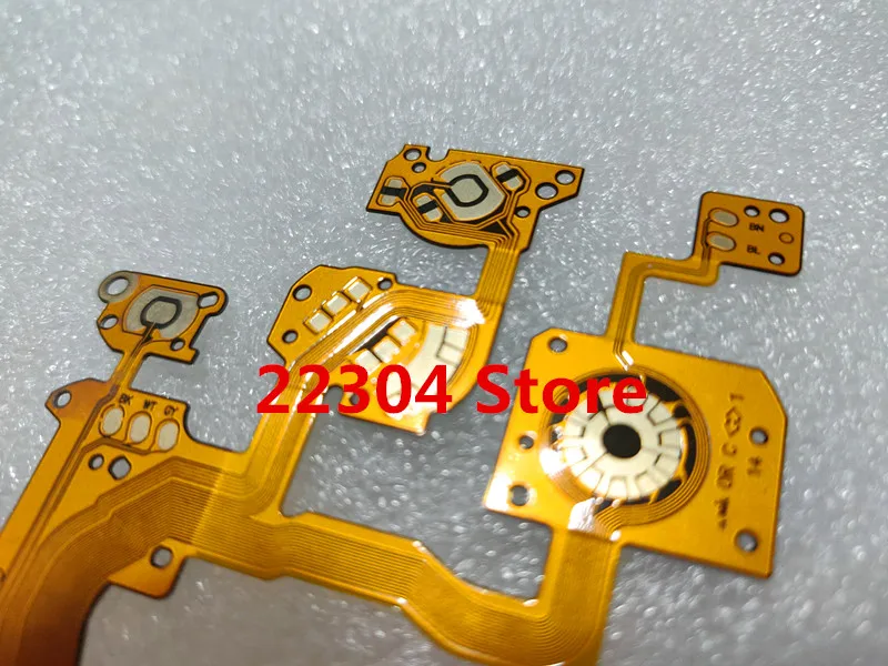 2 szt. Nowa górna pokrywa przycisk przełącznika Flex Cable funkcja Panel sterowania do części naprawczej aparatu cyfrowego Nikon P7000