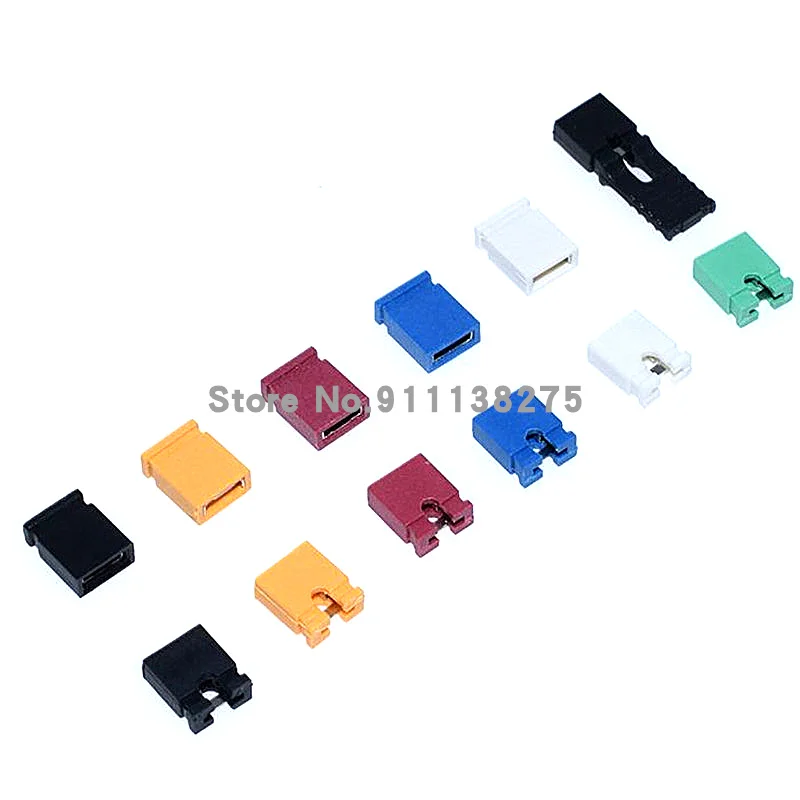 20pcs Jumper cap 2.54mm pitch / short circuit block / short block / connection block