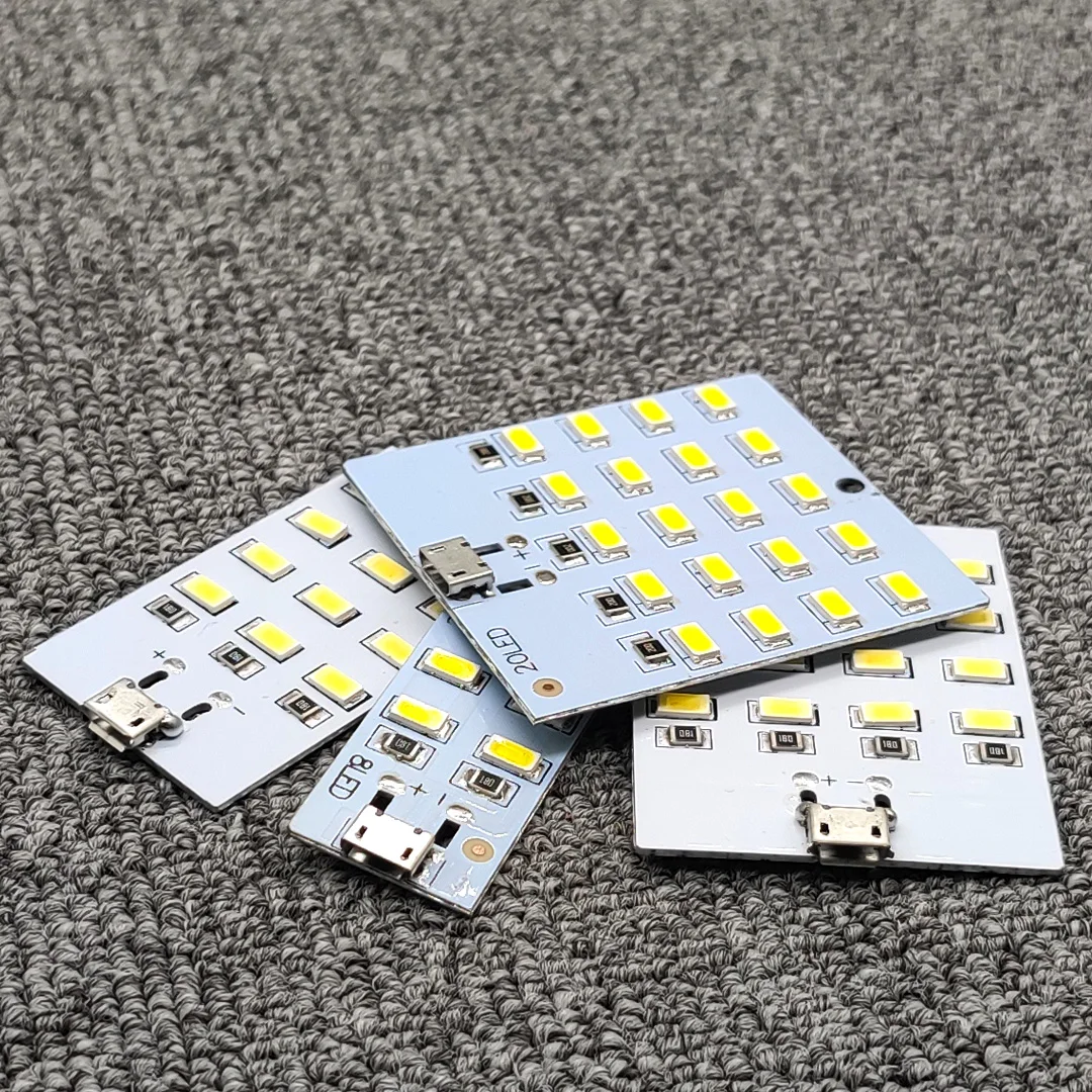 8/12/16/20 koraliki do lampy LED oświetlenie pokładzie USB przenośne oświetlenie stojąca lampa awaryjne oświetlenie nocne DIY