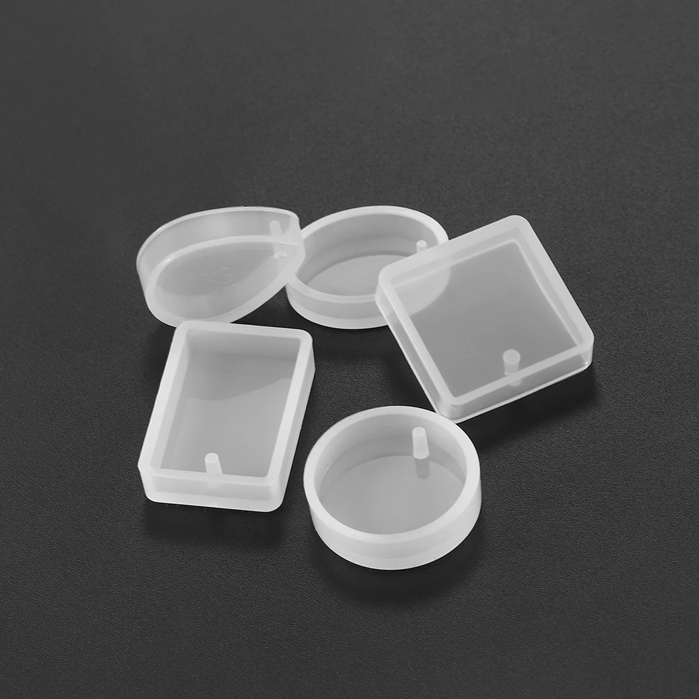 1pcs/set Necklace Pendant Silicone Molds UV Resin Epoxy Resin Mould For Handmade DIY Jewelry Making Finding Tools Supplies