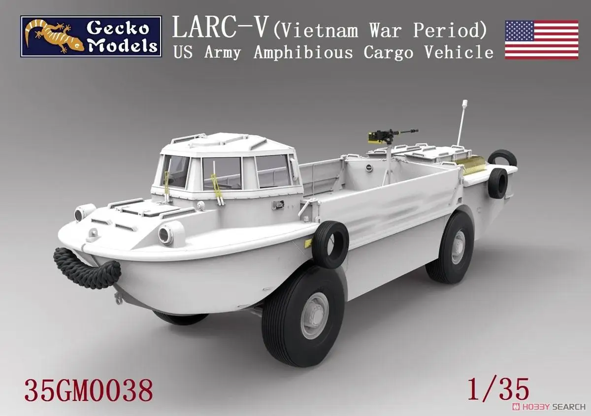 Gecko Models 35GM0038 1:35 LARC-V Vietnam War US Army Amphibious Cargo Vehicle