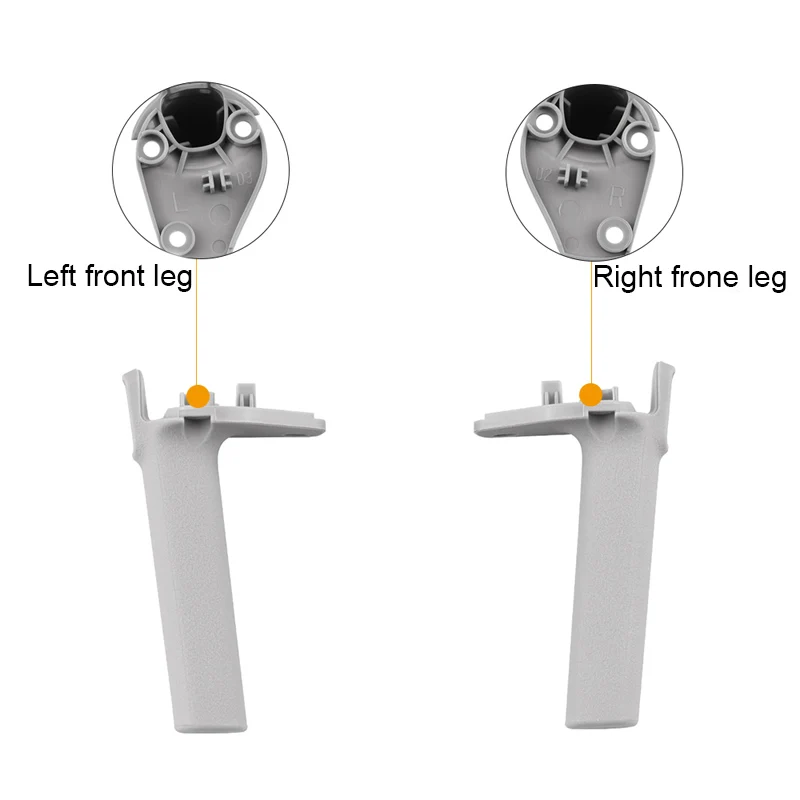 Landing Gear Leg Repair Parts for DJI Mavic Air 2 Drone Right Left Front Leg Feet Base Feet Replacement Drone Spare Accessories
