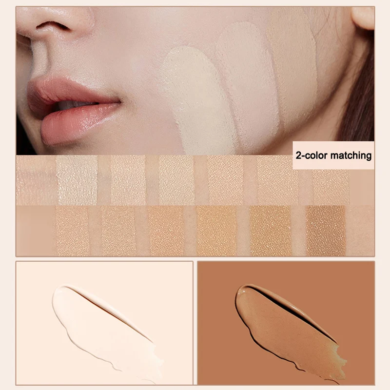 Tattoo Concealer 2-Colored Toned Waterproof Cover Scar Birthmarks Cream Makeup Tattoo concealer MPwell