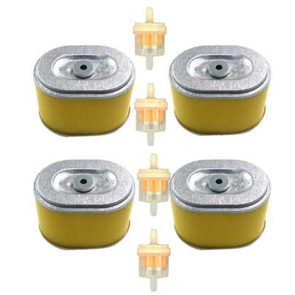 4pcs Air Filter For Honda Engine Motor GX110 GX120 GX140 GX160 GX200 Garden Tools Power Equipment Lawn Mower Parts Accessories