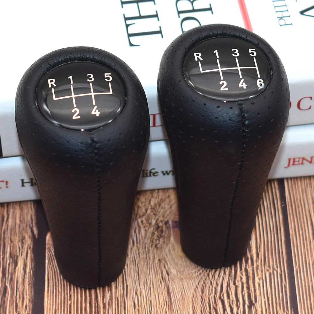 5/6 Speed Advanced Leather Gear Shift Knob For BMW 1 3 5 6 Series E30 E32 E34 E36 E39 E46 E53 E60 E61 E63 E81 E82 E90 Gear Head