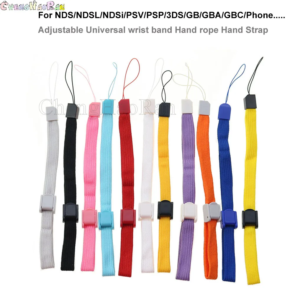 11Colors Adjustable Universal wrist band Hand rope Hand Strap For PS4 VR PS3 Move For GB GBA GBC PS3/Phone /Wii/PSV/3DS/NEW 3DSL