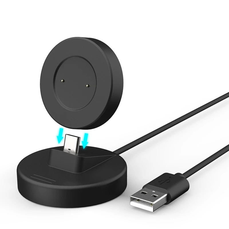 Cargador USB de carga rápida, adaptador de Base de Cable, soporte de escritorio para Huawei- Watch- GT/GT 2 GT2/Honor Watch Magic 95AF