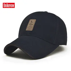 UNIKEVOW 9 Colors  Baseball Cap Men's Adjustable Cap Casual leisure hats Solid Color Fashion Snapback Summer Fall hat