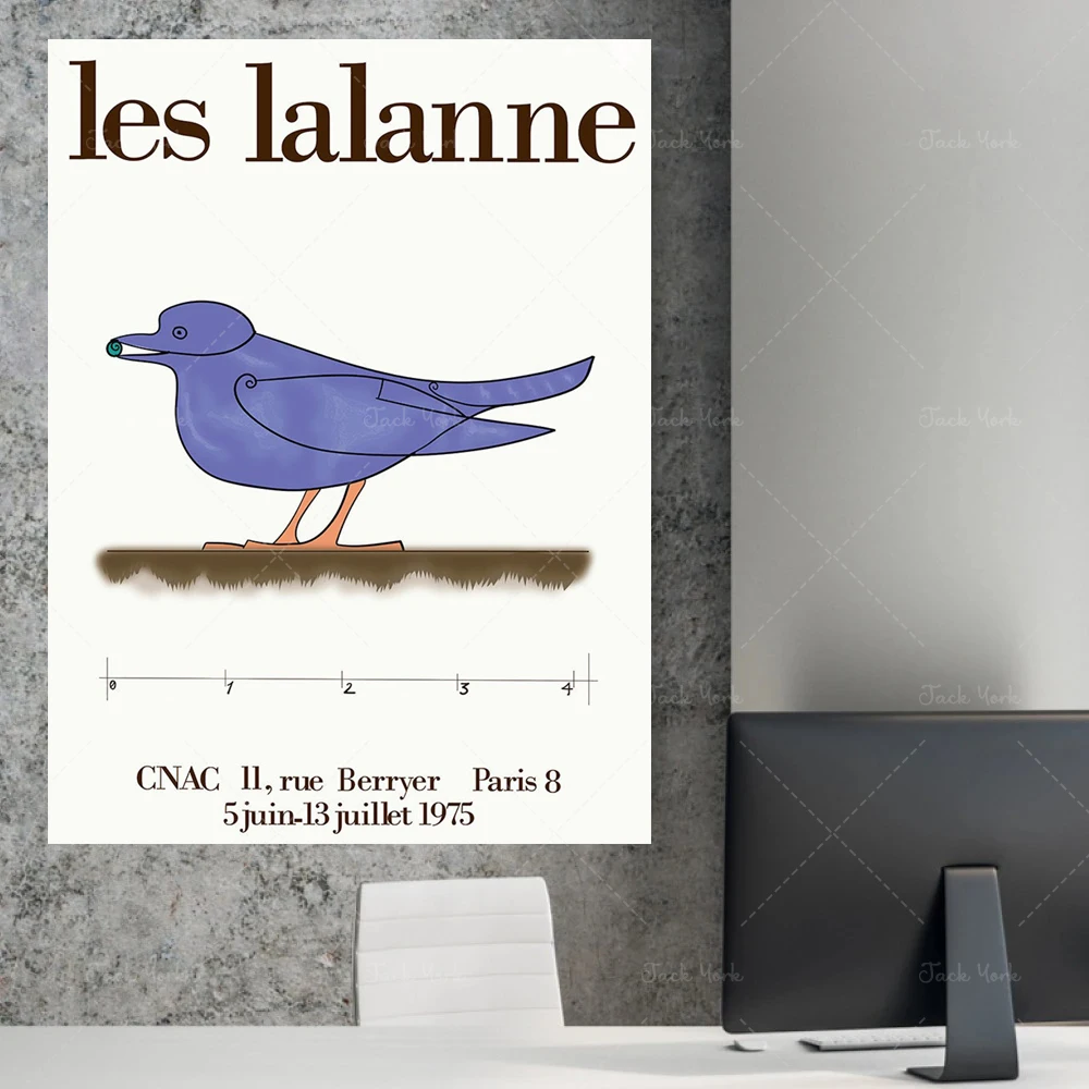 Les Lalannes exhibition print, GALLERY EXHIBITION POSTER, Les Lalannes Print, Les Lalannes Art, Moder art, Abstract art