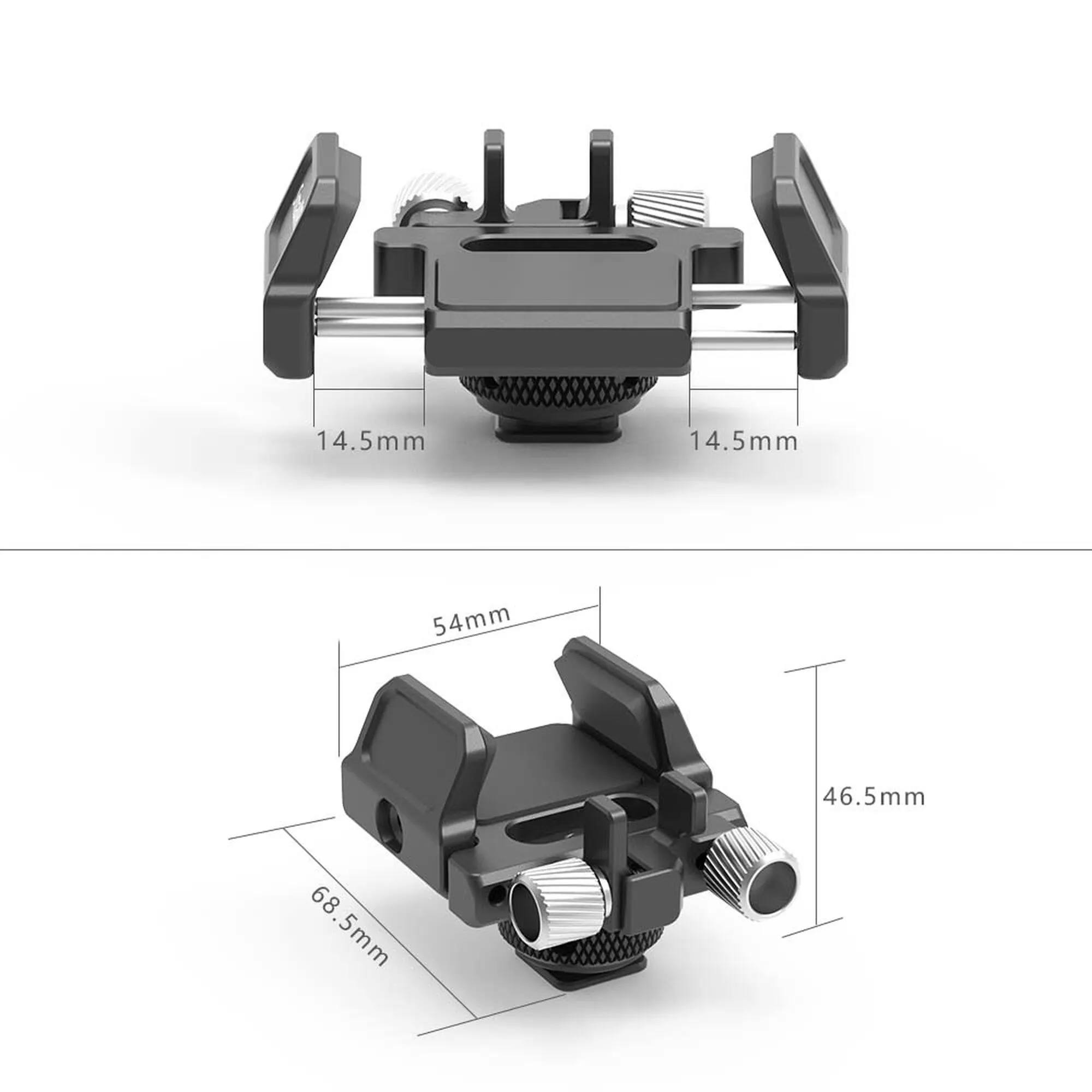 SmallRig SSD Mount Universal Holder for External SSD like for Samsung T5 SSD , for Angelbird SSD2go PKT , Glyph Atom SSD 2343