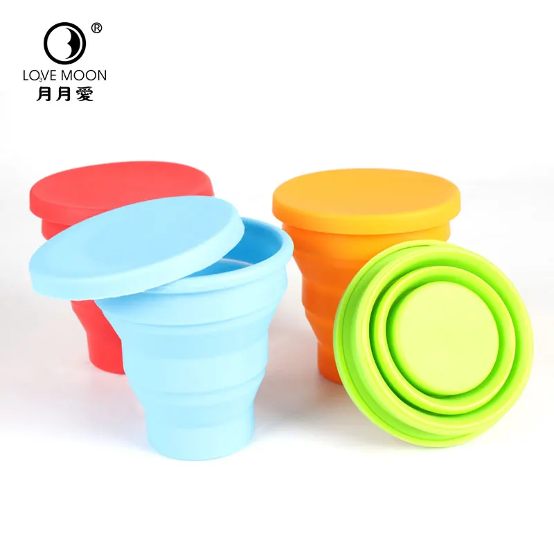 1 Pcs Female Menstrual Period Medical Grade Silicone Menstrual Cup Collapsible Disinfection Cup Menstrual Collector Cleaner.