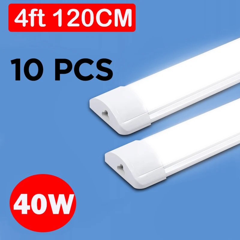 CANMEIJIA 220V 120cm T5 T8 Led Rohr Licht Für Home Led Lampe Rohr Bar 40W 60W kalt Weiß Warm Weiß 4ft Led Rohr licht 1200mm Rohr beleuchtung 10