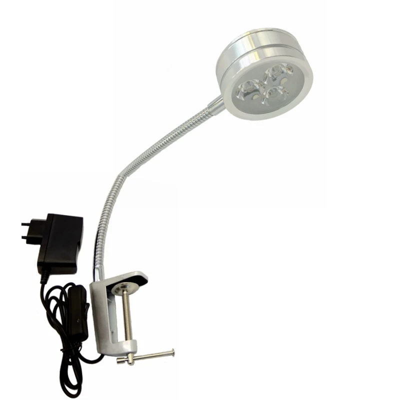 3W LED GOOSENECK CLAMP WORKBENCH LIGHT