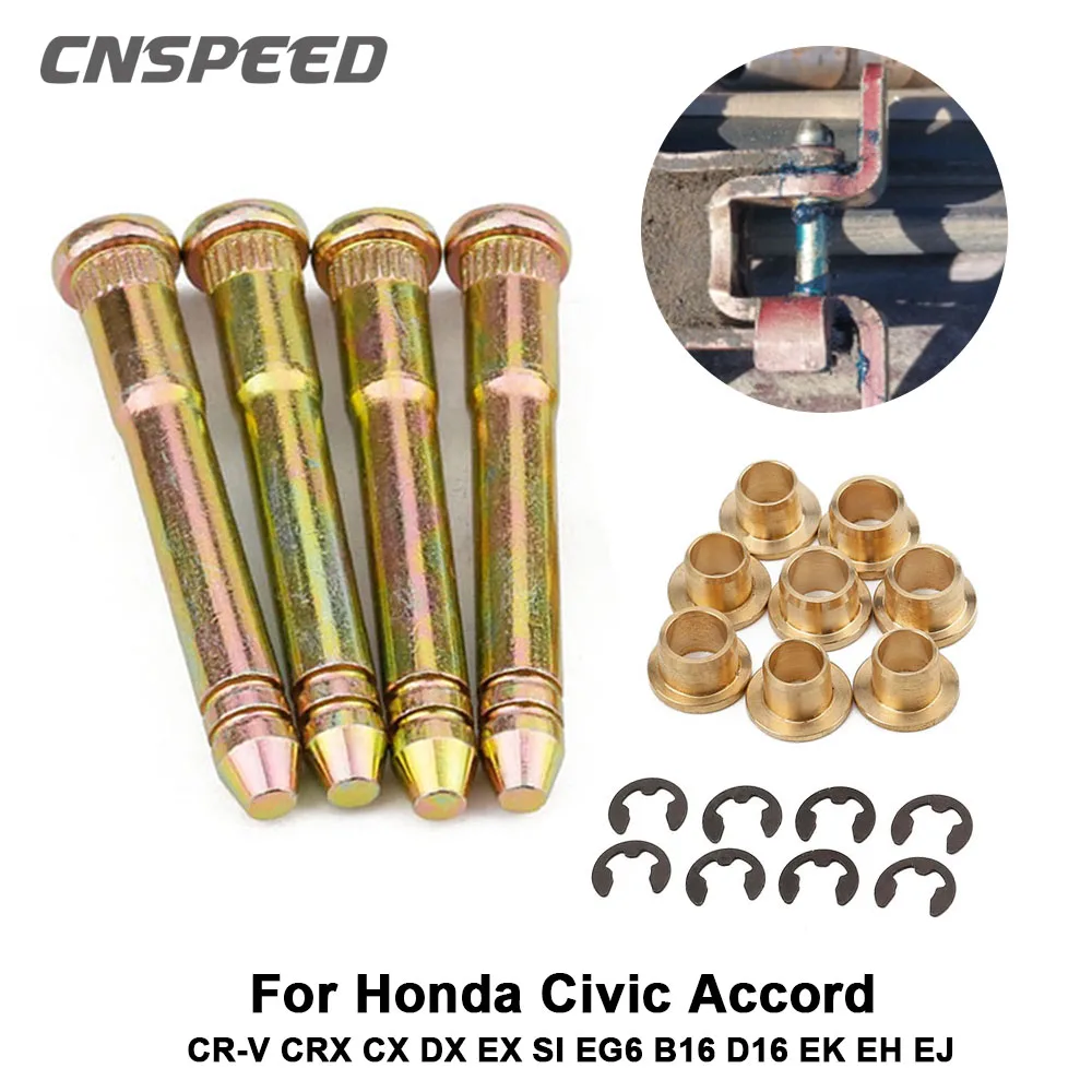 Door Hinge Pin Bushing Repai Kit For Honda Civic Accord CR-V CRX CX DX EX SI EG6 B16 D16 EK EG EH EJ YC101362