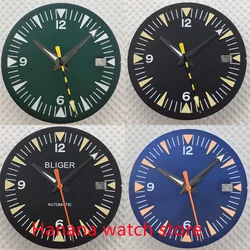 32 mm green luminous dial + hands + NH35 automatic movement NH35 watch accessories