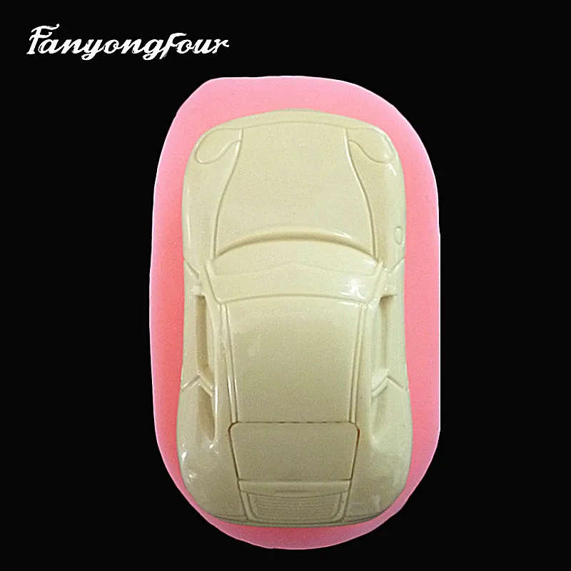 Small car silicone mold handmade DIY conversion resin gypsum concrete aromatherapy candle crystal drop glue mold handicraft