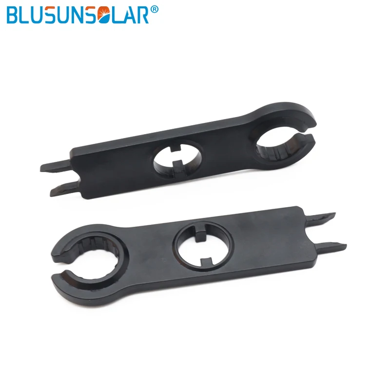 Freies Verschiffen 1 Paare/los 1500V Connector Tools Schwarz Spanner/Schlüssel In Gute Qualität