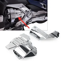 2x Chrome ABS Motorcycle Engine Sides Decorated Covers Parts For Honda Gold Wing GL1800 2018 2019 2020 2021 Goldwing GL 1800