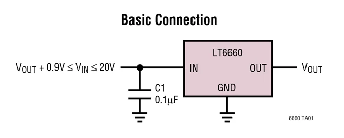 LT6660 LT6660HCDC-5 LT6660JCDC-5 LT6660KCDC-5 - Tiny Micropower Precision Series References in 2mm x 2mm DFN