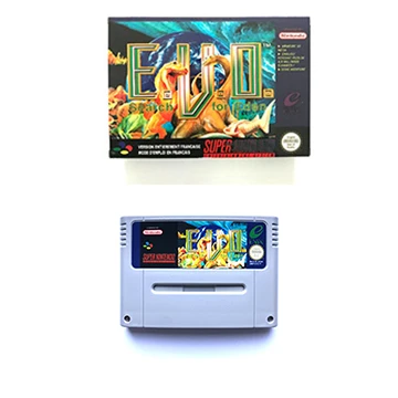 E.V.O. Search for Eden pal game cartridge For snes pal console video game