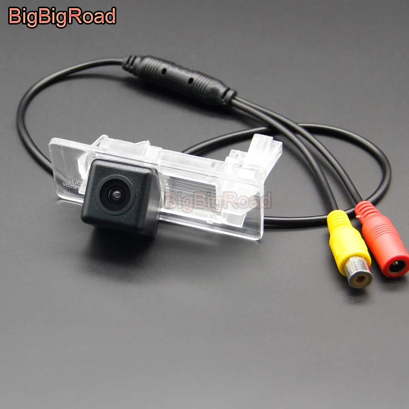 BigBigRoad For Skoda Octavia III 3 Rapid Spaceback Kodiaq Yeti Fabia Superb Vehicle Wireless Rear View Camera HD Color Image