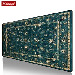 Vintage Persian Rug Blue Mouse Pad XXL Gamer Desk Mat Large Keyboard Pad Gaming MousePad 90x40cm/70x30cm for Laptop Table Pads