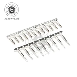 100pcs Male/Female Dupont Reed Dupont Jumper Wire Dupont languette Connector Metal  Terminal Pins Crimp