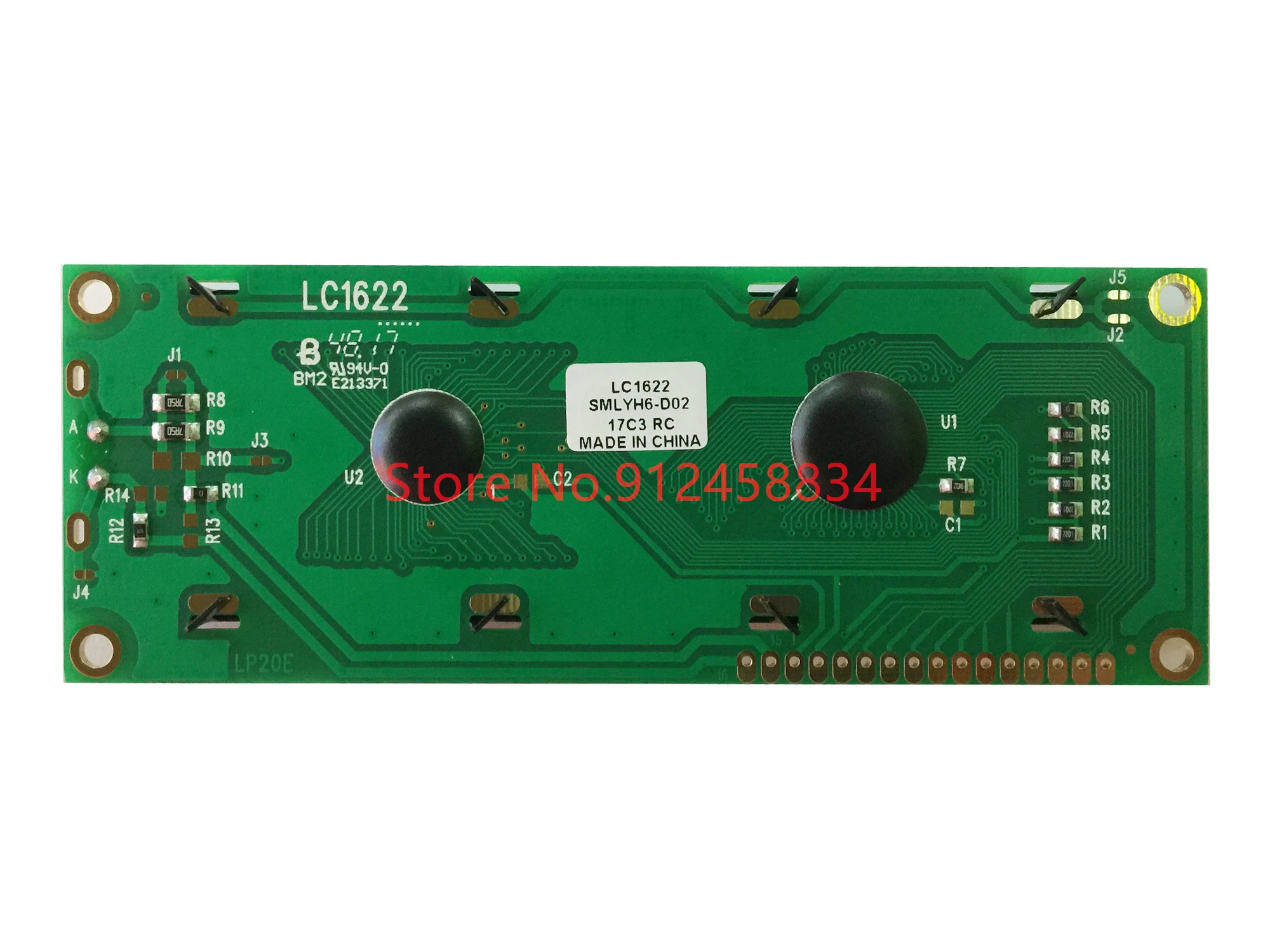 Big Large Size 1602 16x2 LCD Display Module 122x44mm LC1622 JHD1602G 1602B HD44780