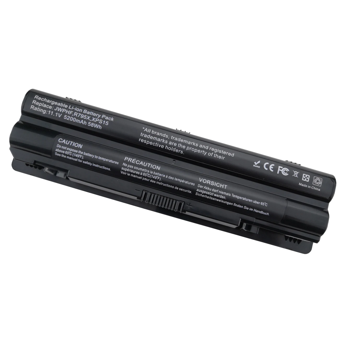 

LAPTOP Battery for Dell XPS 14 15 17 L401X L501X L502X L701X L702X R795X JWPHF 8PGNG 312-1123 R4CN5 P12G P11F P09E001 Notebook