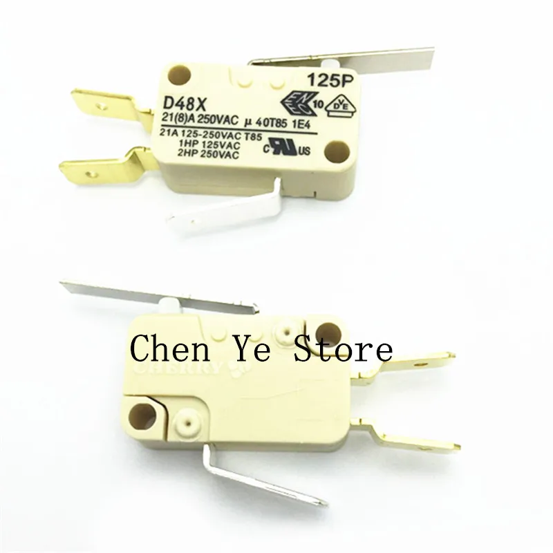 Free Shipping10PCS 100% NEW Large micro switch D48X high current 21A250V water heater limit switch